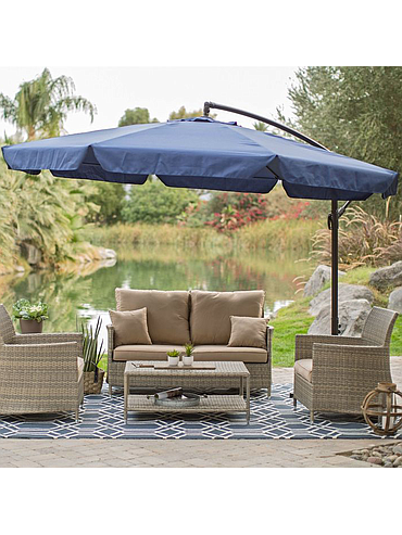 Hanover Cantilever Patio Umbrella